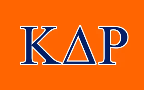 Flag of Kappa Dellta Rho